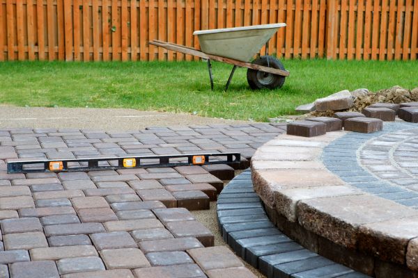 Patio Brick Installation in Upland
