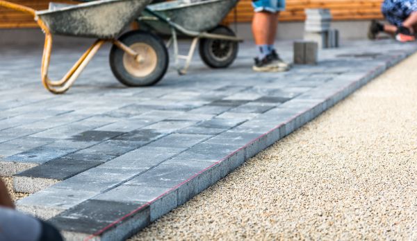 Paver Hardscape Installation in Upland