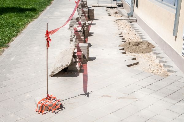 Stone Patio Replacement in Upland