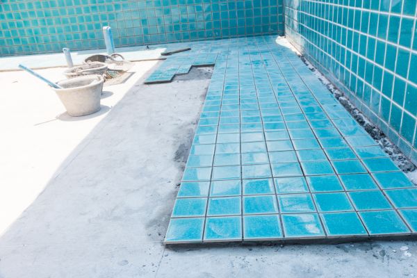 Pool Flooring Installation in Upland