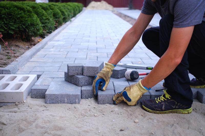 Pathway Pavers Installation